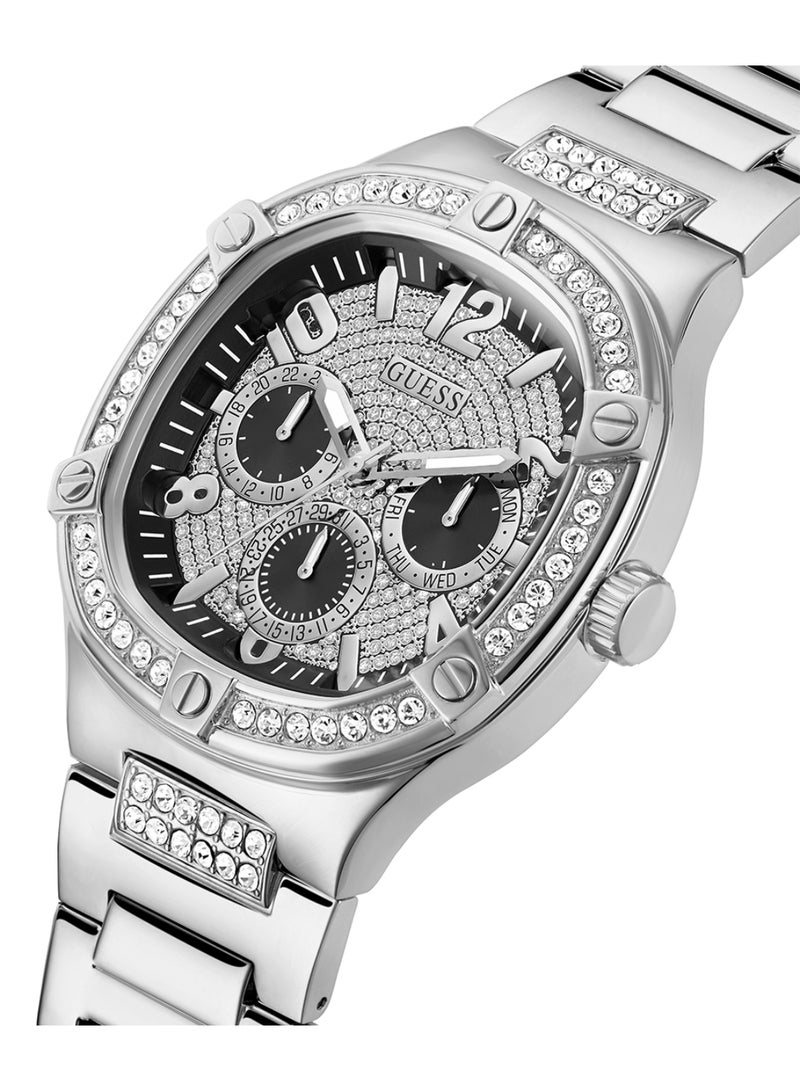 GUESS Mens Silver Tone Multi-function Watch - GW0576G1 - Image 2