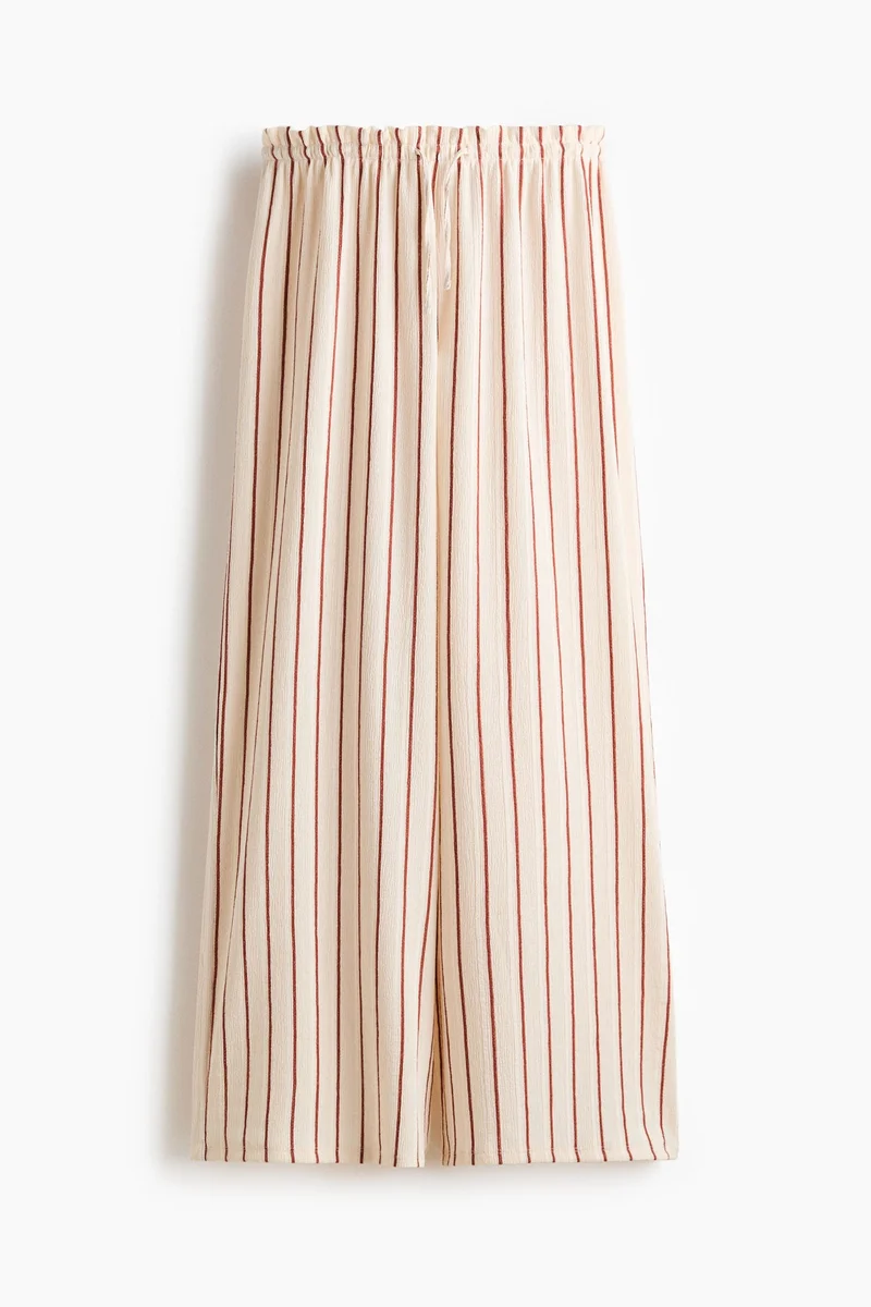 H&M Crinkled paper bag trousers