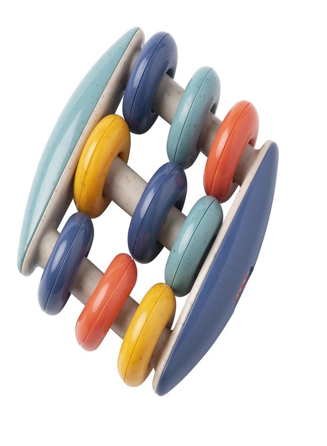 Tolo Wooden Baby Rattle Toy for Infants 3+ Months | Colorful Abacus Rattle for Babies | Sensory Teething Toy | Montessori Baby Toy for Grasping, Hand-Eye Coordination & Early Learning Development - Image 4