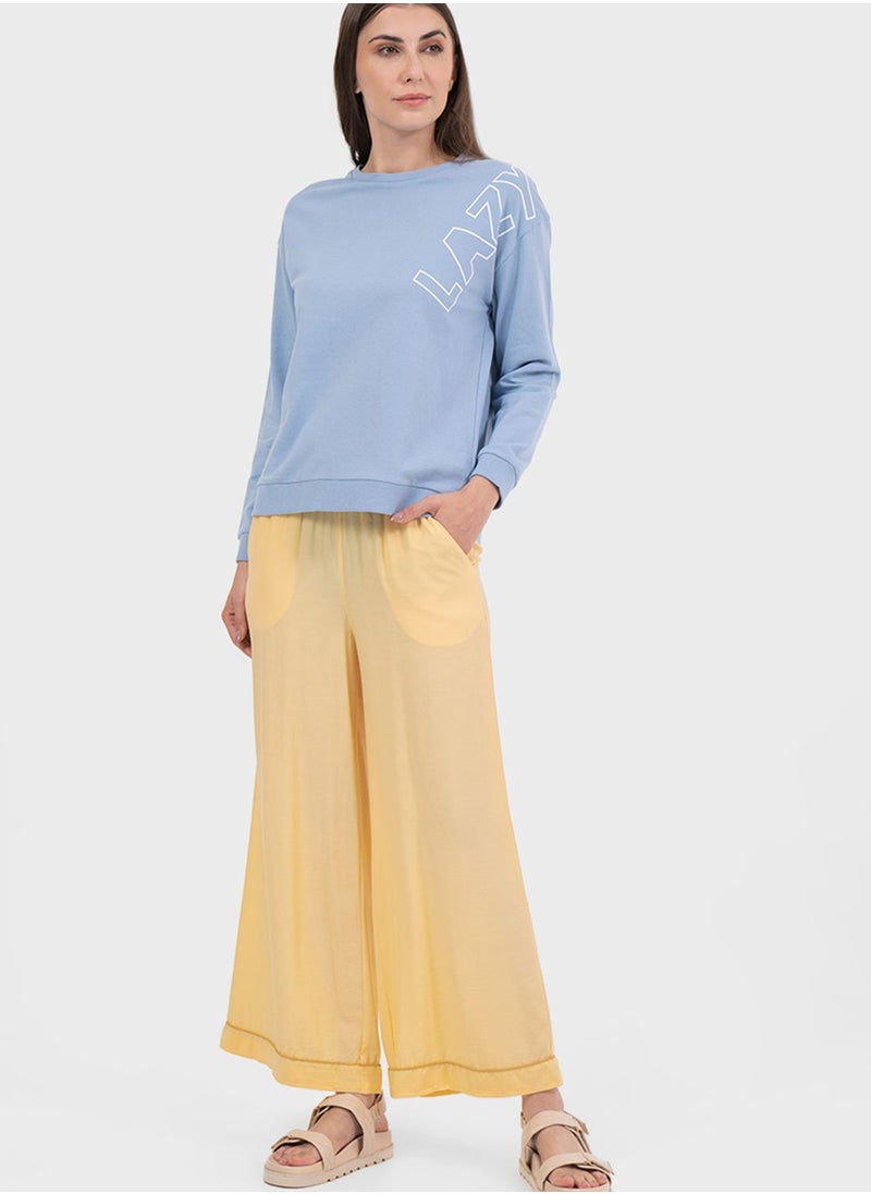 RINA - Crew Neck Sweatshirt - Image 1