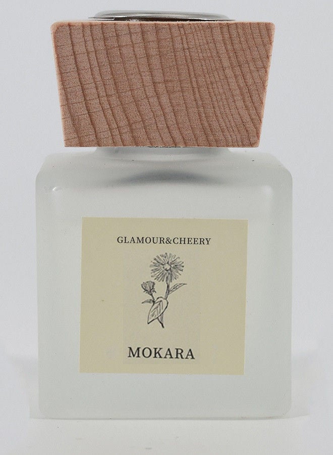 GLAMOUR Mokara Reed Diffuser 50ML – Highly Scented Fragrance Oil in Glass Bottle with Reed Sticks for Home, Living Room & Washroom - Image 3