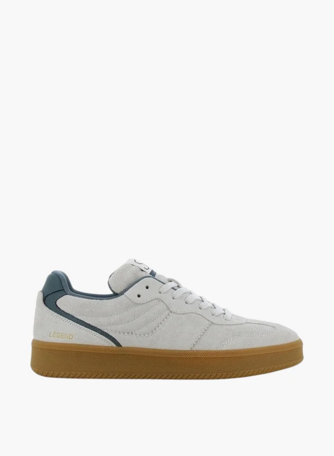 اس جي SJ Men's Panelled Lace-Up Sneakers - 634694-S78