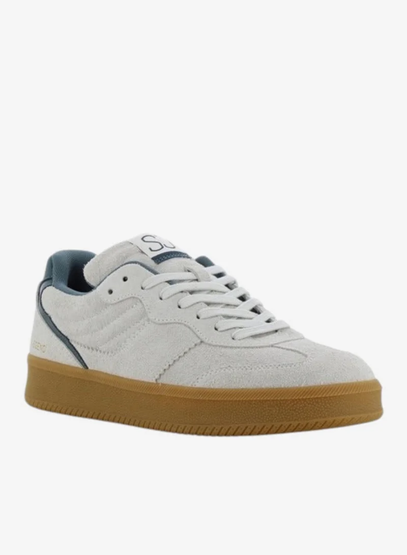 SJ Men's Panelled Lace-Up Sneakers - 634694-S78