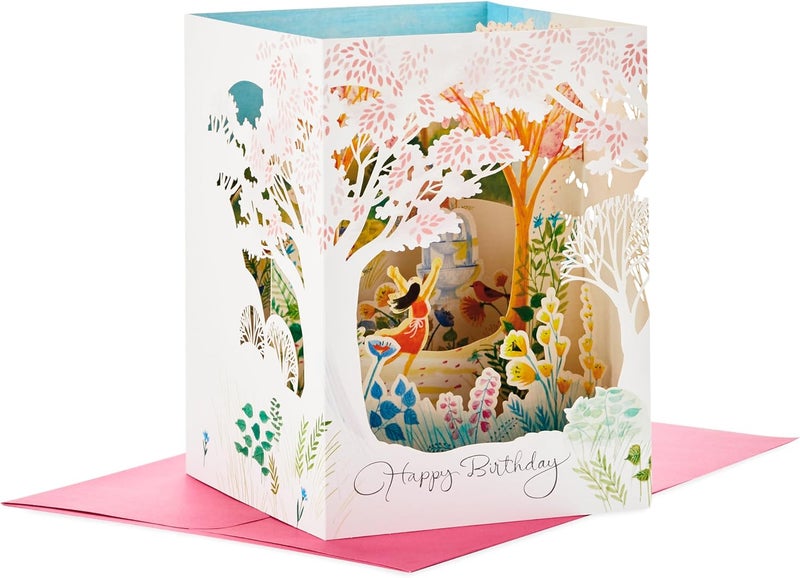 Hallmark Paper Wonder Pop Up Birthday Card for Women - Beautiful Day - Image 1
