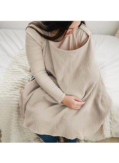 McDou Muslin Nursing Cover for Baby Breastfeeding New cotton newborn lactation apron lactation scarf shawl  - Image 3