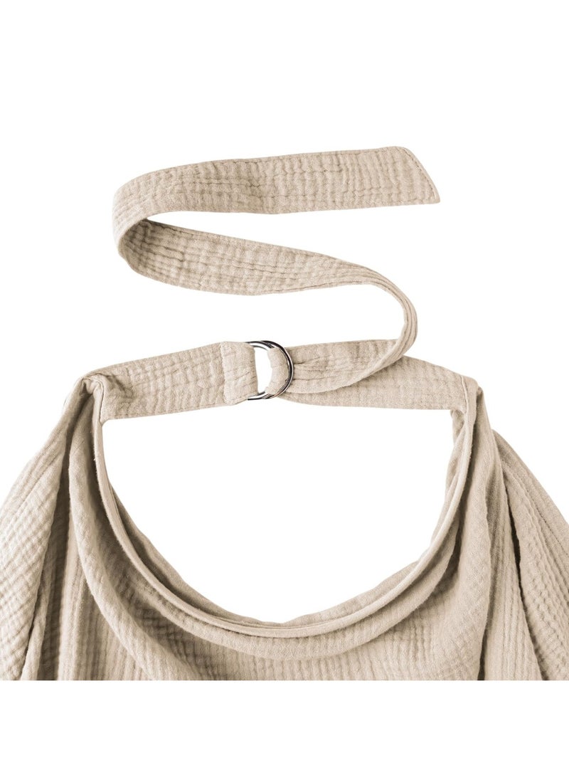 McDou Muslin Nursing Cover for Baby Breastfeeding New cotton newborn lactation apron lactation scarf shawl  - Image 5