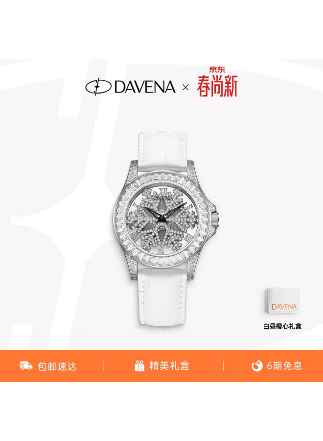 Davena Fortune Snowflake Women's Luxury Watch Birthday Gift For Girlfriend - Image 1