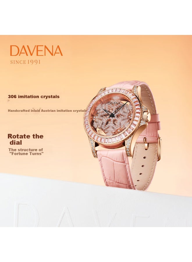 Davena Fortune Snowflake Women's Luxury Watch Birthday Gift For Girlfriend - Image 3