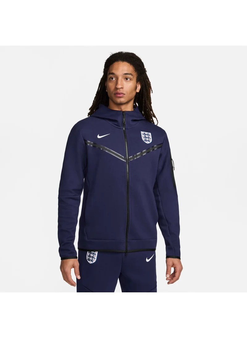 Nike Men's Football England Tech Fleece Windrunner Full-Zip Hoodie