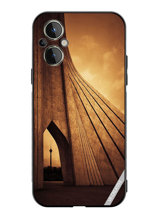VR CREATIVE Protective Case Cover For OnePlus Nord N20 5G Tehran Iran Design Multicolour - Image 1