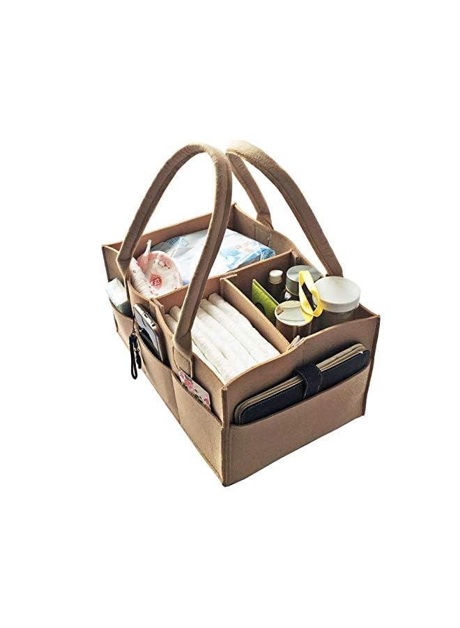 Diaper Caddy Organizer Portable Large Diaper Caddy Tote Car Travel Bag  - Image 2