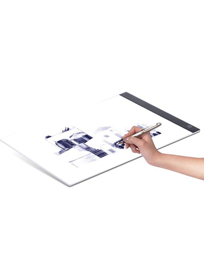 LED Light Box Drawing Tracing Board White/Black - Image 2