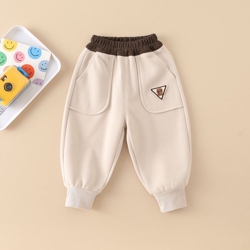 Small And Medium-Sized Children'S Spring New Boys Wear Pants Female Baby Casual Leggings Pants Tide A Generation Of Hair - Image 4