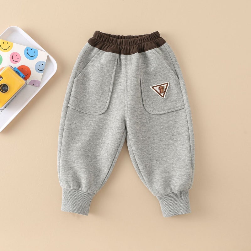 Small And Medium-Sized Children'S Spring New Boys Wear Pants Female Baby Casual Leggings Pants Tide A Generation Of Hair - Image 5