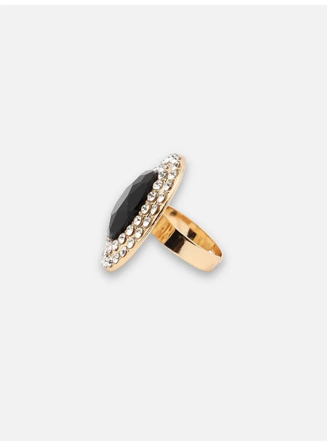 SOHI Party Artificial Cocktail Ring Jewellery