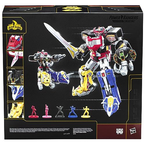 Power Rangers Hasbro Lightning Collection Zord Ascension Project Mighty Morphin Dino Megazord 1:144 Scale Collectible - Image 3