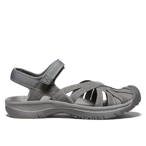 KEEN womens Rose Sandal Hiking Shoe, Gargoyle/Raven, 5.5 US - Image 2