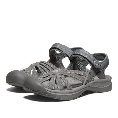 KEEN womens Rose Sandal Hiking Shoe, Gargoyle/Raven, 5.5 US - Image 4