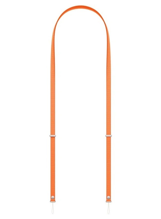 Mismo Crossbody Magnetic Strap for iPhone 17/Pro/Max/Air – Premium Adjustable Phone Lanyard, Anti-Drop Universal Shoulder Strap, Secure & Stylish for Women & Men - Orange - Image 2