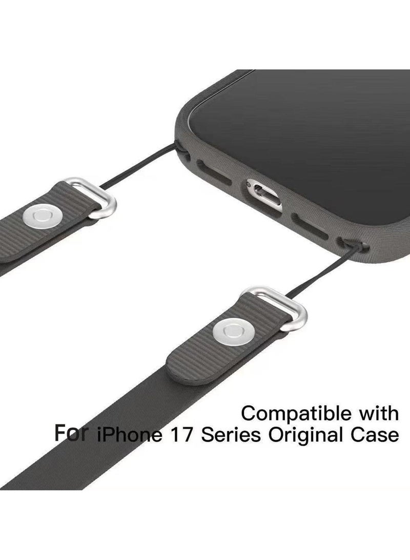 Mismo Crossbody Magnetic Strap for iPhone 17/Pro/Max/Air – Premium Adjustable Phone Lanyard, Anti-Drop Universal Shoulder Strap, Secure & Stylish for Women & Men - Orange - Image 3