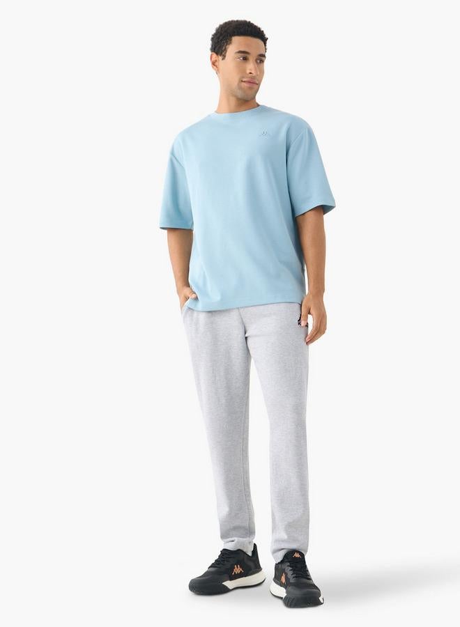 كابا تي شيرت كابا بأكمام قصيرة وياقة دائرية وشعار مطرز - Image 2