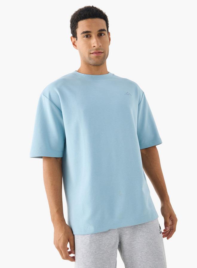 كابا تي شيرت كابا بأكمام قصيرة وياقة دائرية وشعار مطرز - Image 1