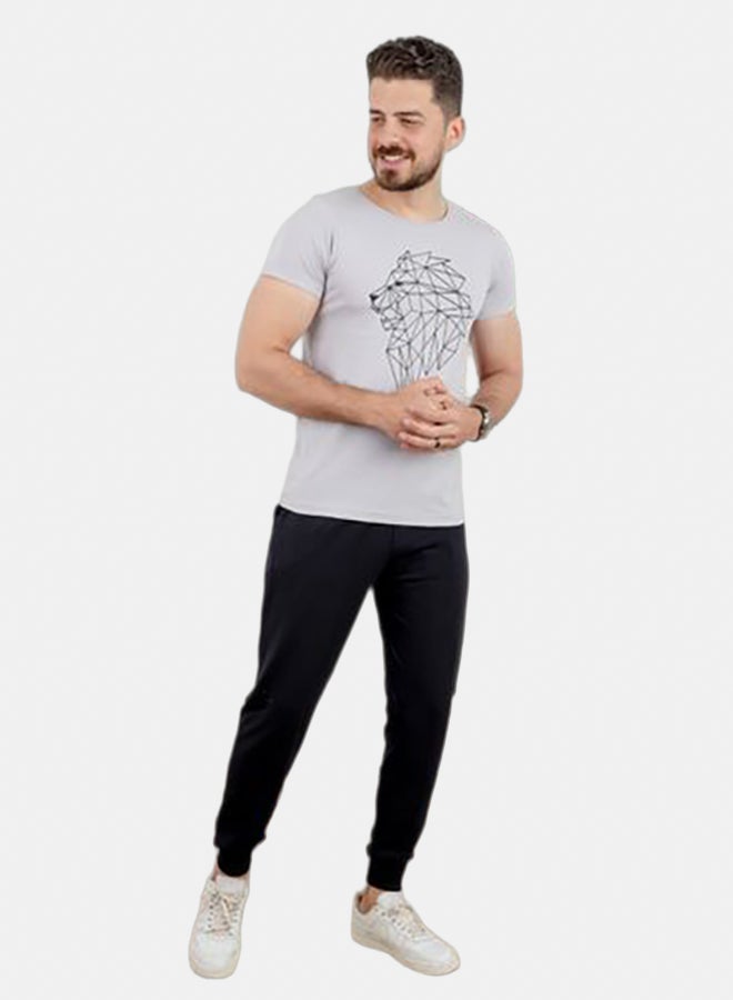 ترنج رجالي صيفي راوند 100% قطن - Image 4