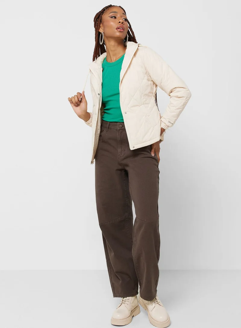 Fort Collins Urban Minx Urban Minx Classic Padded Jacket With Hood