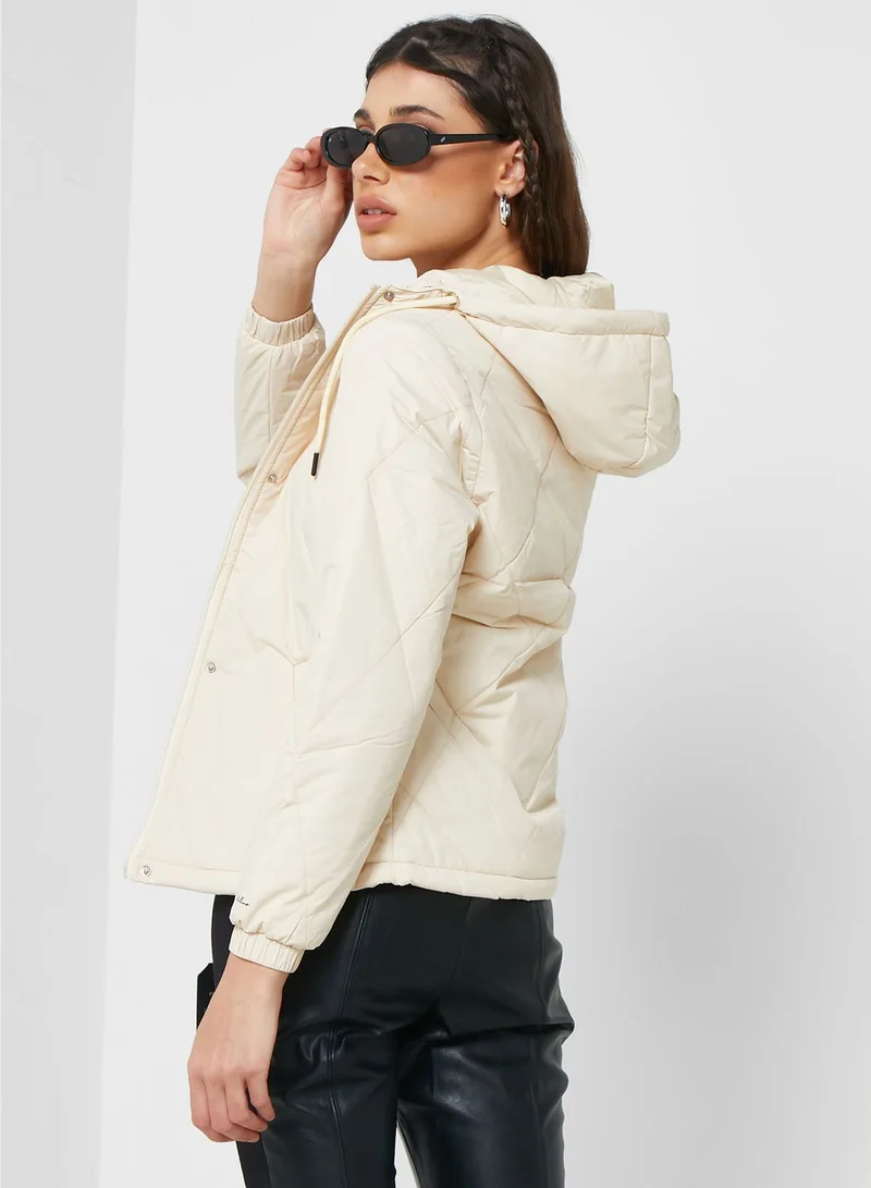 Fort Collins Urban Minx Urban Minx Classic Padded Jacket With Hood