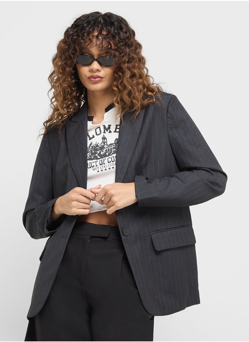 ONLY Pinstriped Blazer  - Image 1