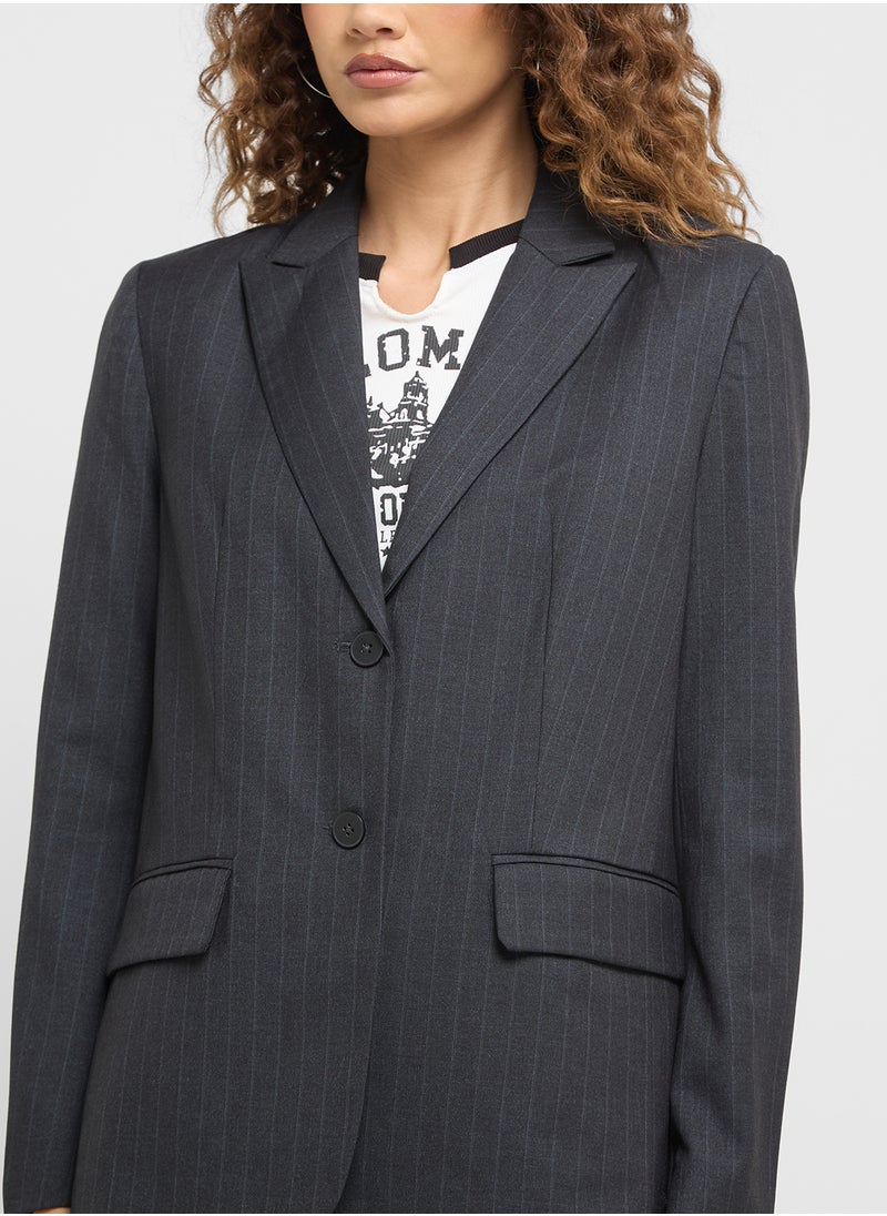ONLY Pinstriped Blazer  - Image 3