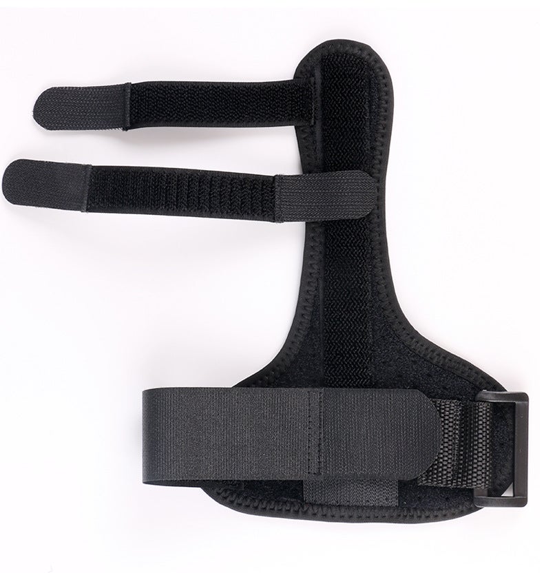 Generic Thumb Brace Support Splint Guard Black (2 fixing straps) 