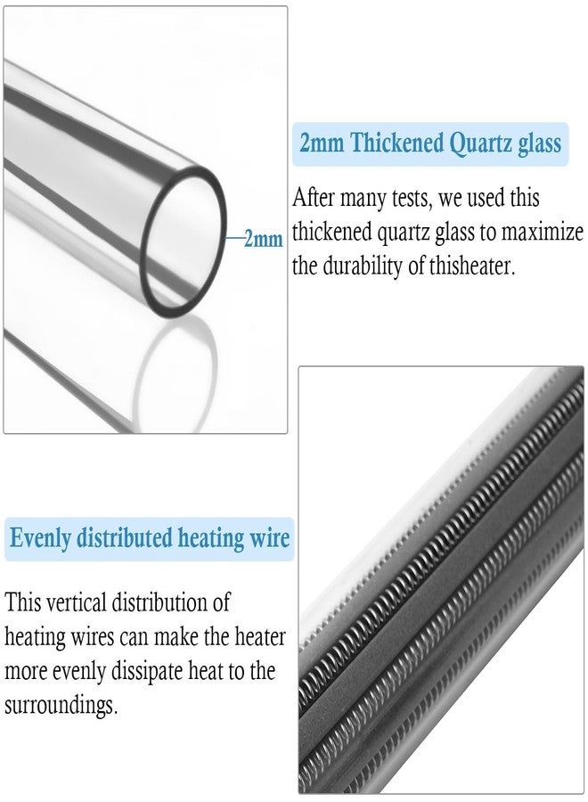 HITOP 25W 50W Adjustable Aquarium Heater, Submersible Fish Tank Heater Thermostat with Suction Cup (25W) - Image 5