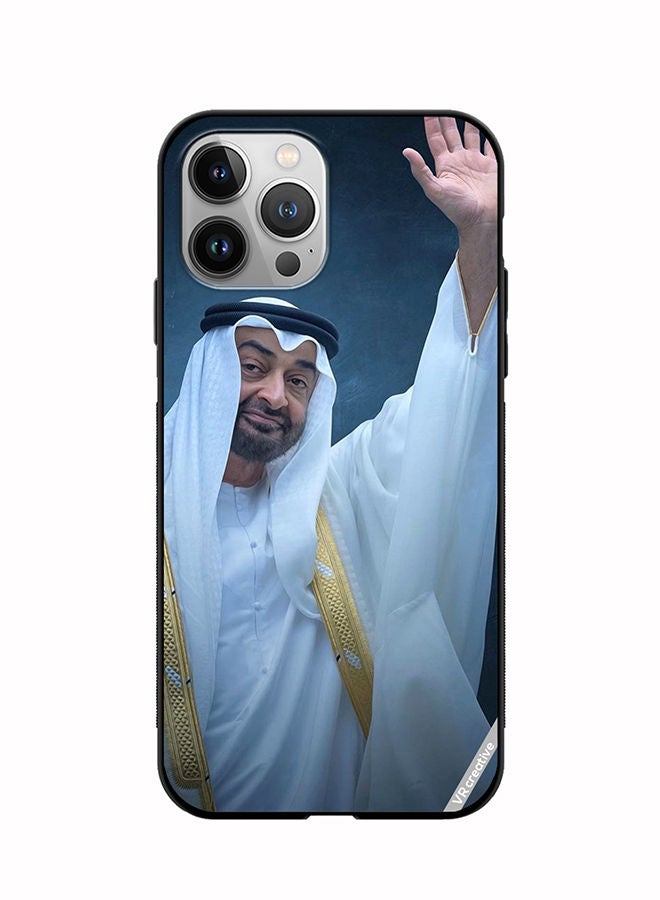 VR CREATIVE Protective Case Cover For Apple iPhone 12 Pro Max Sheikh Mohamed Bin Zayed Al Nahyan Design Multicolour - Image 1