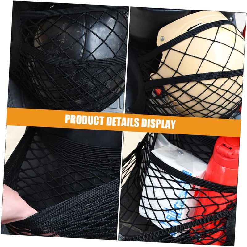 Electromobile Netting Replacement Net Trunk Net Nylon Mesh Cargo Bag for Electric Bike Carrying Storage - Image 3