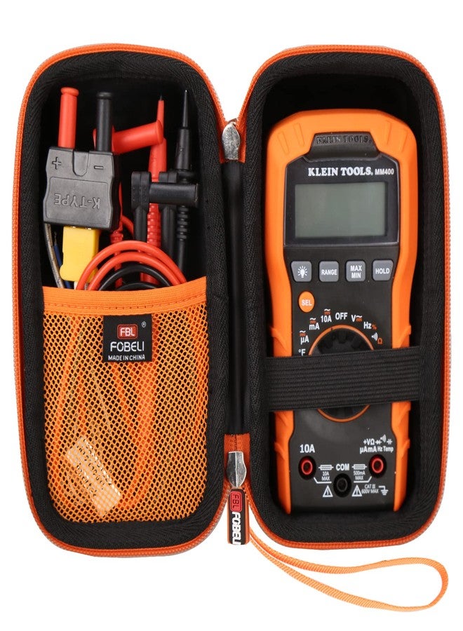 FBLFOBELI Hard Travel Carrying Case for Klein Tools MM300/MM325/MM400/MM420 Digital Multimeter (Case Only) - Image 1
