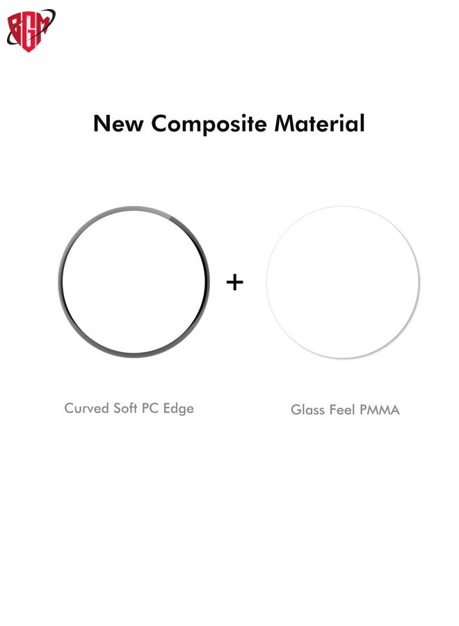 BGM For Garmin Forerunner 165 / 165 Music ENKAY 3D Full Coverage Soft PC Edge PMMA HD Screen Protector Film  - Image 3