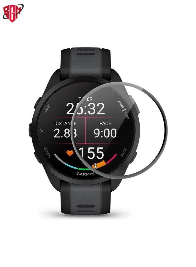 BGM For Garmin Forerunner 165 / 165 Music ENKAY 3D Full Coverage Soft PC Edge PMMA HD Screen Protector Film  - Image 1