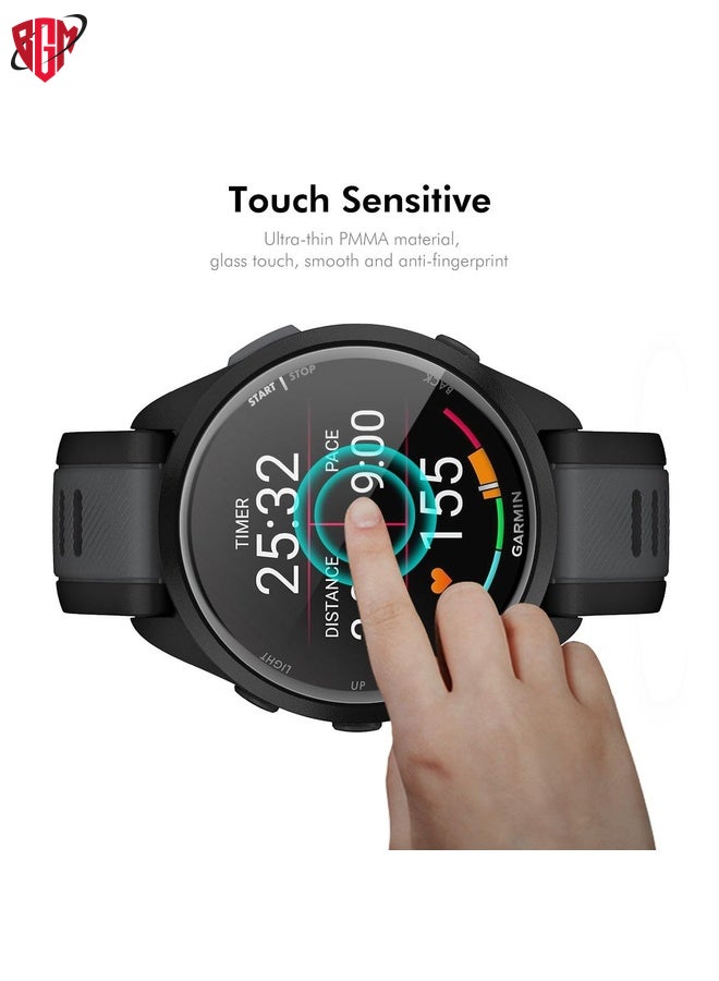 BGM For Garmin Forerunner 165 / 165 Music ENKAY 3D Full Coverage Soft PC Edge PMMA HD Screen Protector Film  - Image 5