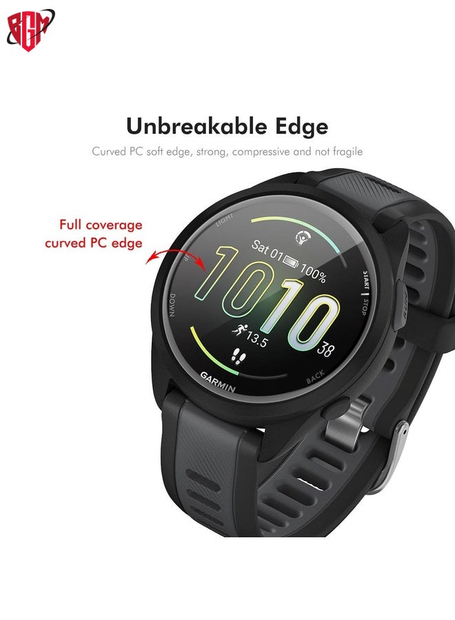 BGM For Garmin Forerunner 165 / 165 Music ENKAY 3D Full Coverage Soft PC Edge PMMA HD Screen Protector Film  - Image 4