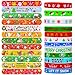 Garma 48Pcs Christmas Slap Bracelets and Silicone Bracelets for Kids Xmas Bulk Slap Wristbands Rubber Bracelets Set for Christmas Birthday Party Favors Supplies New Year Stocking Stuffers Gifts - Image 3