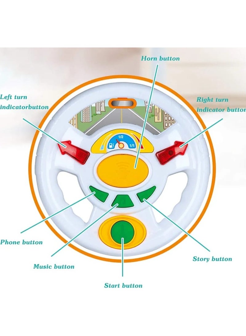 شيكو Kids Ride-On Push Car – Musical Steering, Backrest & Storage | Indoor & Outdoor T - Image 5