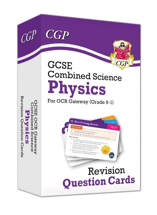 null - Coordination Group Publications Ltd (CGP) GCSE Combined Science: Physics OCR Gateway Revision Question Cards - Image 1