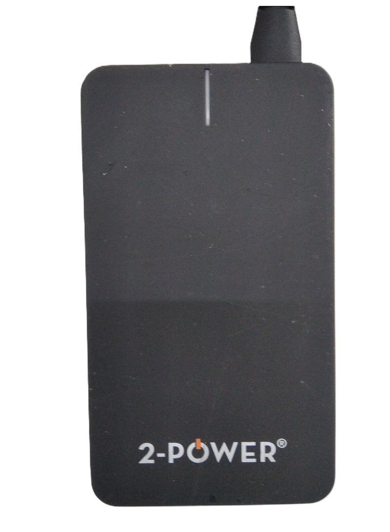 2-Power CUA5092A-UK 90W Universal Laptop & Tablet Charger Automatic Voltage Selection 15–20V DC Output UK 3-Pin Plug 100–240V AC Input (Renewed) - Image 1