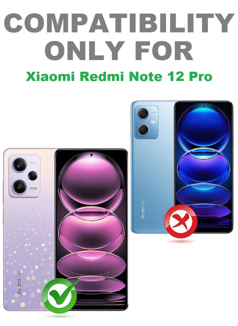 Super 2 Pieces Tempered Glass Screen Protector Anti-Spy Privacy Designed For Xiaomi Redmi Note 12 Pro Full Screen Coverage And Bubble Free - Image 3