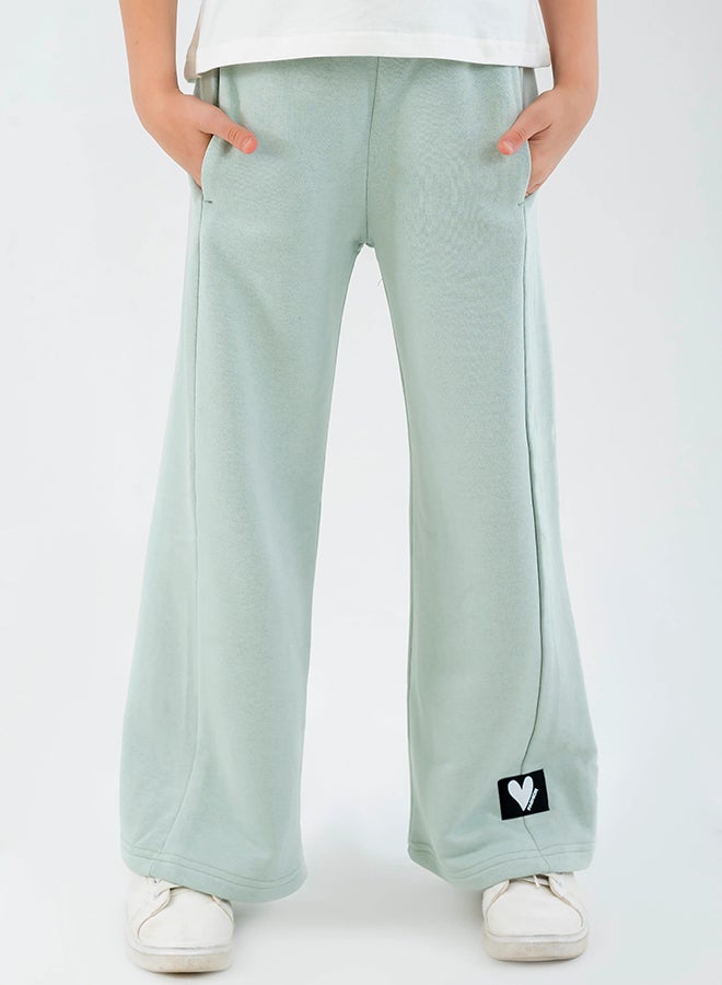 سي إن جينز وير كيدز بنات بنات بنطلون أخضر صيفي - Image 1