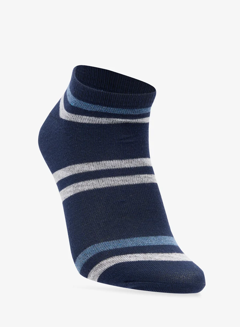 سفنتي فايف بيسيكس Pack Of 3 Ankle Socks