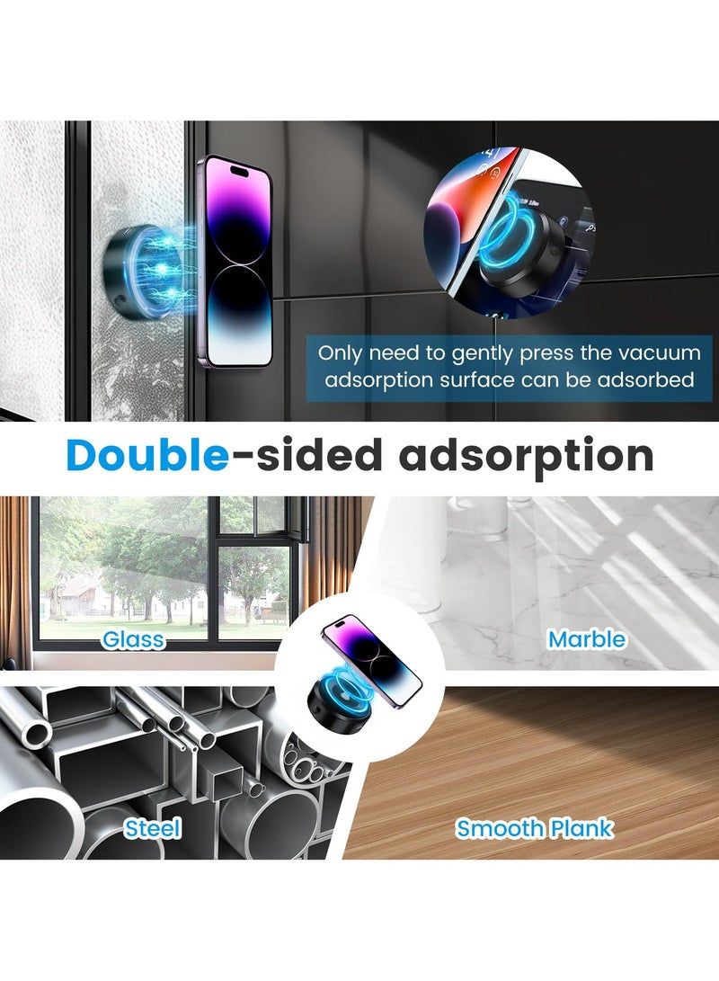 Concretization Car Suction Cup Phone Holder Vacuum Adsorption Phone Tablet Mount 360° Rotatable Universal Windshield Phone Holder - Image 2