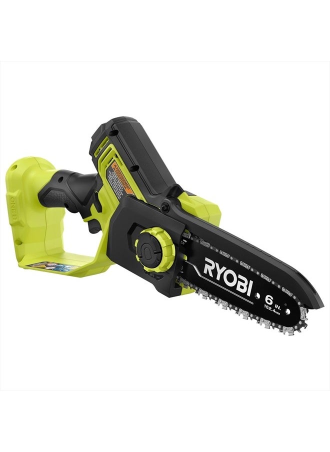 Generic - Ryobi ONE+ HP 18V Brushless 6 in. Battery Compact Pruning Mini Chainsaw (TOOL ONLY- battery and charger NOT INCLUDED) - Image 1