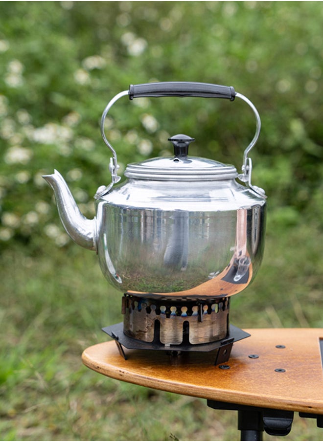 AL SANIDI Aluminum teapot, Teapot, Silver, Size 14 Cm  - Image 2